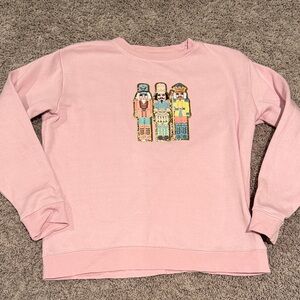 Sweet wink, boutique sweatshirt, Nutcracker, ballet, pink girls 9/10 like new